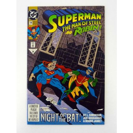 Superman The Man Of Steel #14 DC Comics Night of the Bat NM 1992