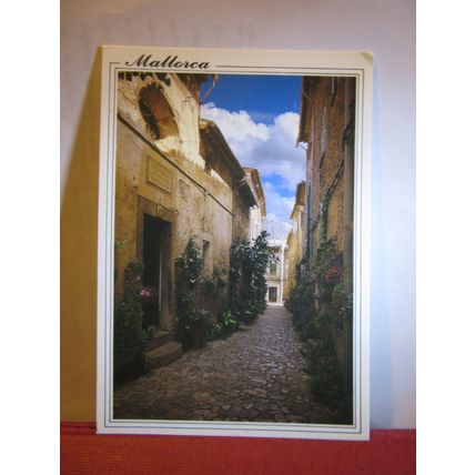 VALLDEMOSA, MALLORCA, SPAIN used postcard =