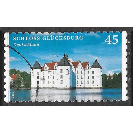 GERMANY 2013 SCHLOSS GLUCKSBURG CASTLE MANSION 45c USED