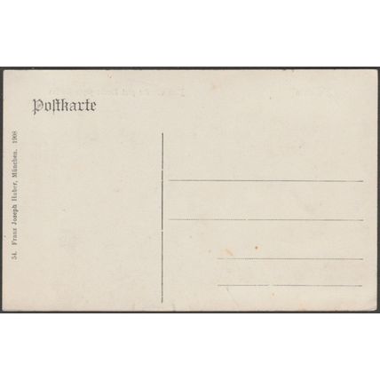 Blick von der Protestant Kirche gegen Norden, München, c.1910s - FJ Huber AK