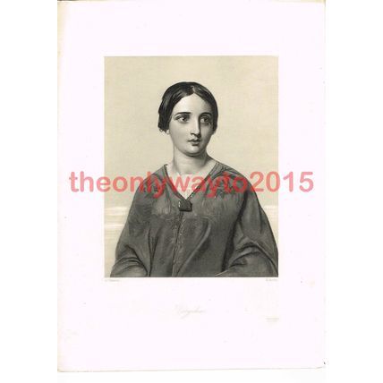 Virgilia, Cymbeline, Shakespeare, Book Illustration, c1890