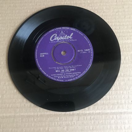 BING CROSBY/FRANK SINATRA - Well did you evah ?/Grace Kelly - True love CL-14645