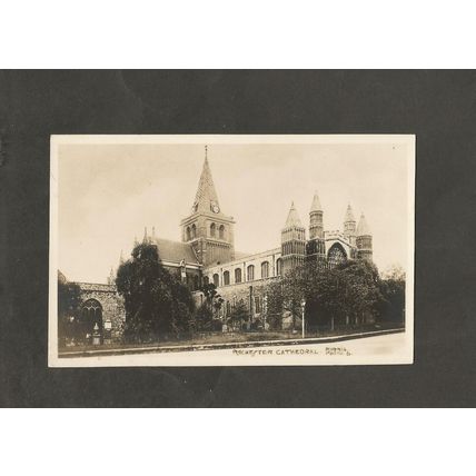 Postcard Kent Rochester Cathedral