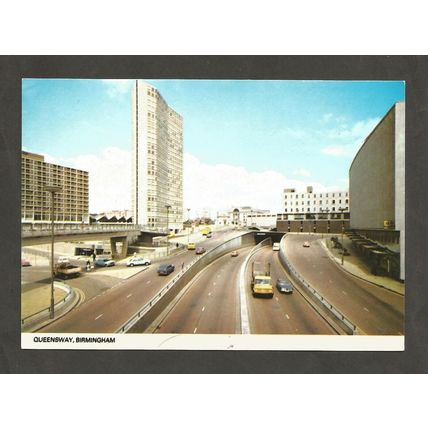 Postcard Birmingham Queensway