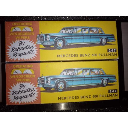 Corgi No247 Mercedes Benz 600 Pullman Replica/Copy Box