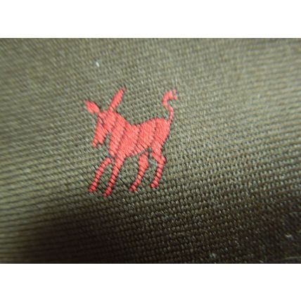 Vintage Bronzini Polyester Democrat Tie Donkey Political Novelty Necktie 1970's