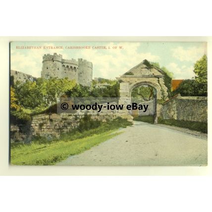 h0898 - Carisbrooke Castle , Carisbrooke , Isle of Wight - postcard