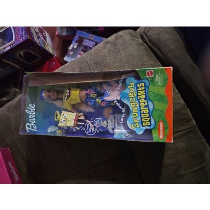 barbie spongebob clipon