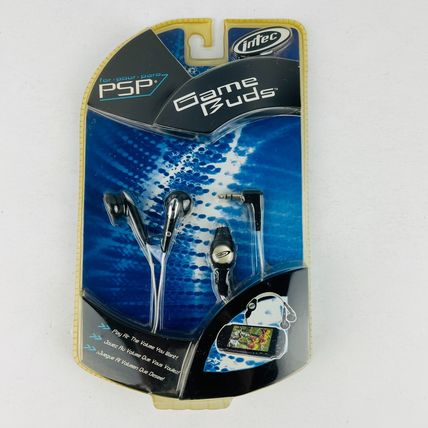 Intec PSP Game Ear Buds Head Phones - New Sealed