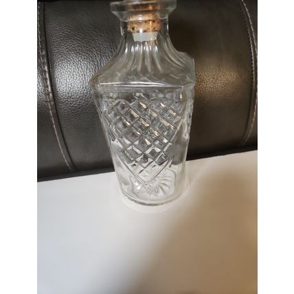 Drambuie Cut glass Vintage decanter No stopper 8”