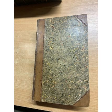 RARE* JAN-JUNE 1839 "BLACKWOOD'S EDINBURGH MAGAZINE" VOL 45 ANTIQUE BOOK (P6)