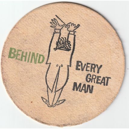 BEER MAT - WORTHINGTON BREWERY - GREEN SHIELD - (Cat 034) - (1960)