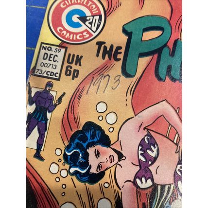 Phantom #59 GOLD KEY /CHARLTON Comics 1973 FN