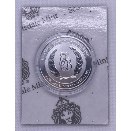 2023 1 oz EC8 Silver Montserrat Oriole Coin (BU)
