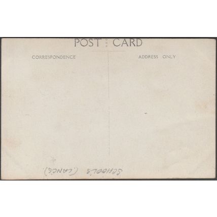 A School Play in Lancashire, c.1910 - RP Postcard