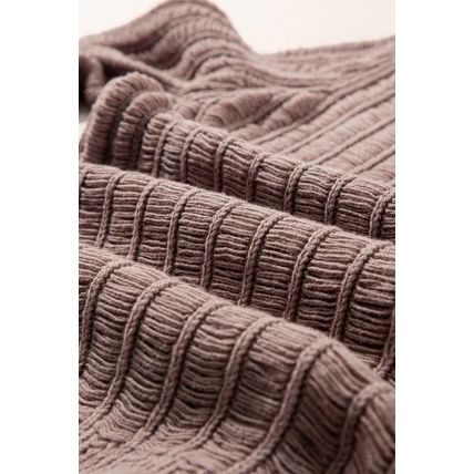 Goat Cut Out Textured Knit Buttoned Cardigan