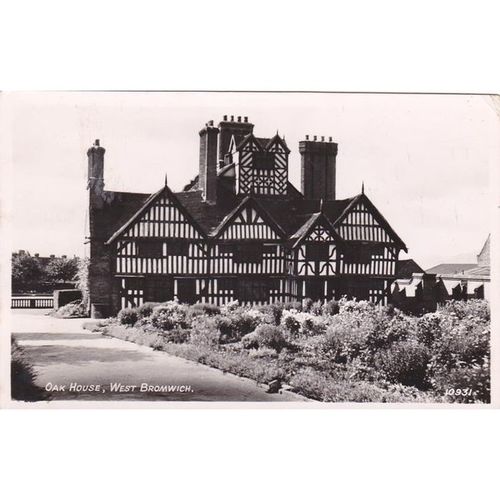 Oak House West Bromwich Staffordshire Postcard (STS71274)