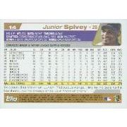 2004 Topps Baseball Junior Spivey