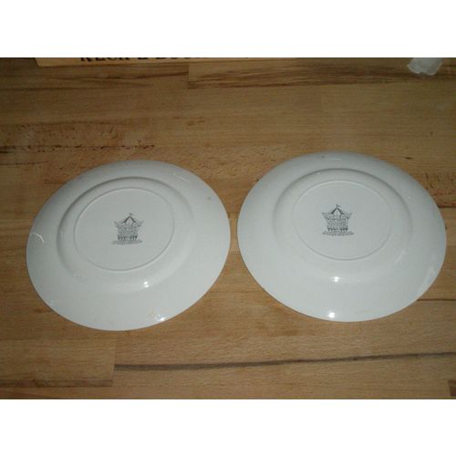 Two Retro Barker Brothers Madison Ironstone Side Plates