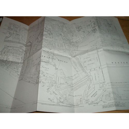 Reprint Old Ordnance Survey Map The Tower & St Katharine's Dock 1873 - 1894