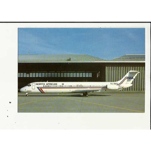 Aviation NORTH AFRICAN DC-9-51 Postcard by J.J. (19)