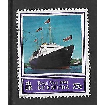 BERMUDA 1994 BERMUDA CRUISES 75c OCEAN MONARCH SG 697 FINE USED
