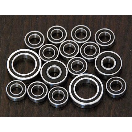(16pcs) TEAM ASSOCIATED B4.1 / T4.1 Rubber Sealed Ball Bearing Set