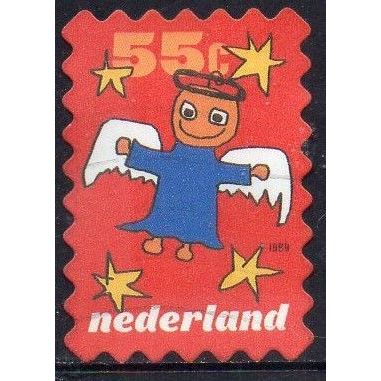 Netherlands 1999 Christmas - Angel 55c Used