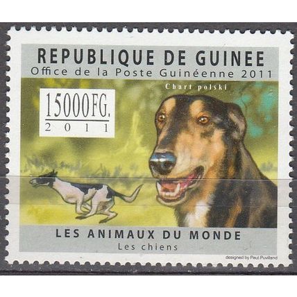 Guinée 2011 Le lévrier polonais Neuf **