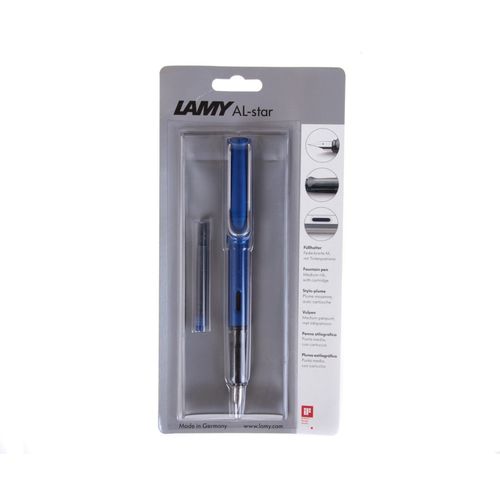 Lamy Al-Star Ocean Blue Fountain Pen - Medium Nib [New&Sealed]