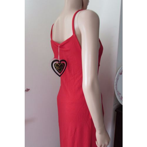 Club L Maxi Dress Lace Up Sides 14 Red