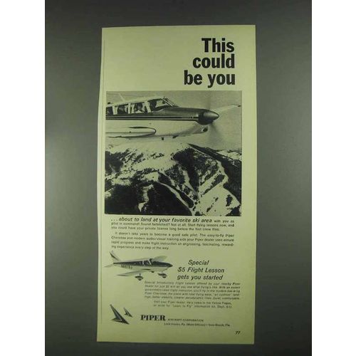 1967 Piper Aircraft Ad - Could Be You