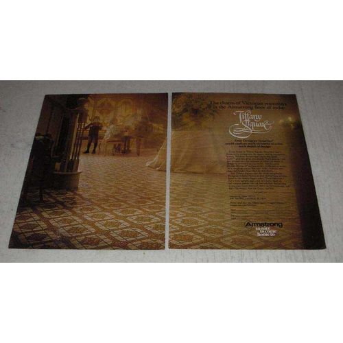 1983 Armstrong Tiffany Square Solarian Floor Ad