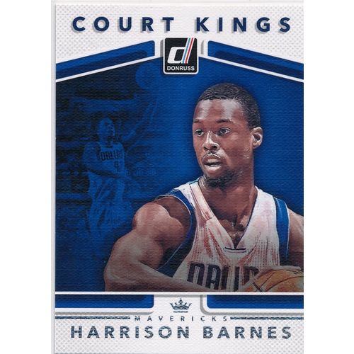 2017-18 Donruss Court Kings 18 Harrison Barnes Dallas Mavericks