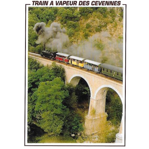 3723: Train a Vapeur des Cevennes: The Mescladous Viaduct.