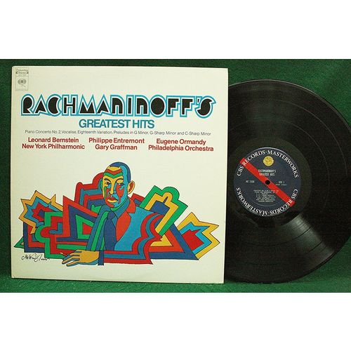 Bernstein/Entremont/Graffman/Ormandy - Rachmaninoff’s Greatest - MS 7508 - NM