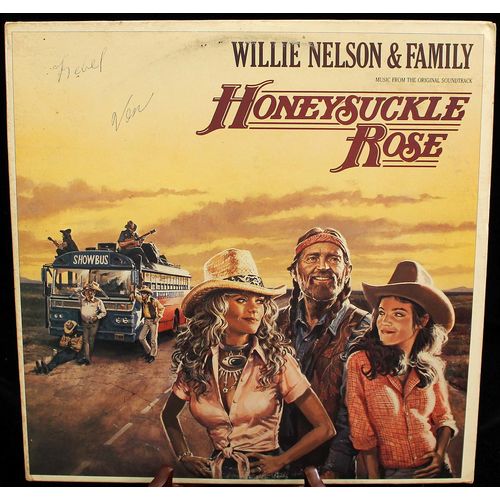 Columbia #S2-36752 Willie Nelson & Family - "Honeysuckle Rose" double LP