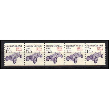 2262a 17.5c Race Car Fine MNH Dry Gum PNC 1/5 X1045
