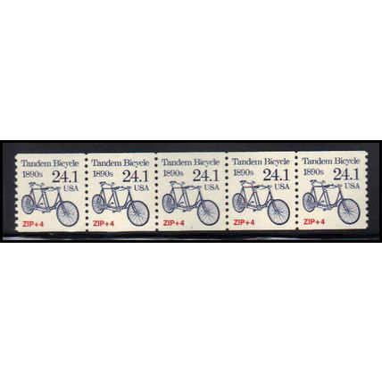 2266 24.1c Tandem Bicycle Very Fine MNH Dry Gum PNC 1/5 X1375