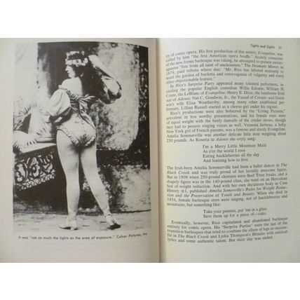 THE AMERICAN BURLESQUE SHOW by IRVING ZEIDMAN 1st EDITION ILLUSTRATED HCDJ