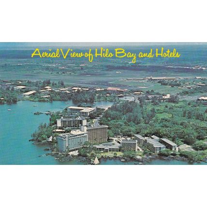 Hawaii Hotels - Lot of 7 - Vintage Postcards - Hilo, Kona, Waikiki, Sheraton