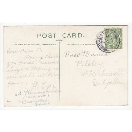 Old Multiview of Braintree Postcard Essex