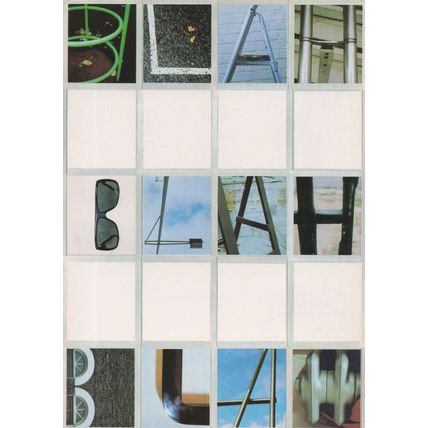Blah Blah Blah Big Letters Made Of Pipes Gas Heaters Postcard
