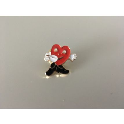 PIN BADGE - BRITISH HEART FOUNDATION