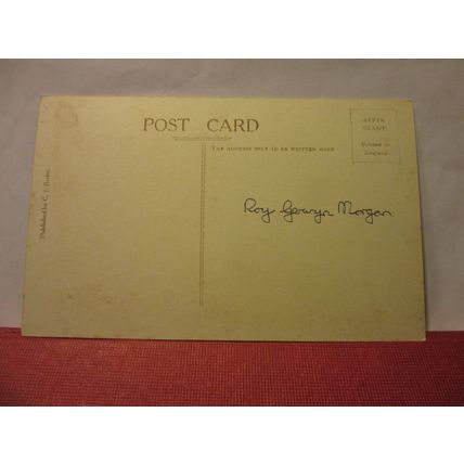 TYTHE BARN, LACOCK, WILTSHIRE unused antique postcard C. J. Butler =