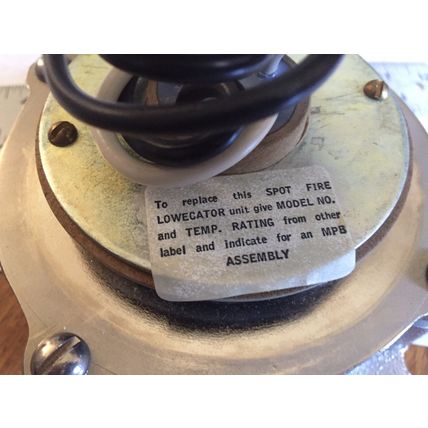 NEW THERMODETECTOR 4255-4,759G,HEAT,TYCO 2098-9431,SIMPLEXGRINNELL DISC,SC,BM