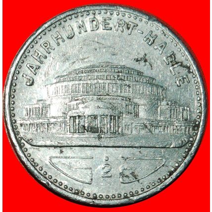 Ⰶ RARE: GERMANY BRESLAU (POLAND) ★ 15 PFENNIGS (1913-1945)★LOW START★NO RESERVE