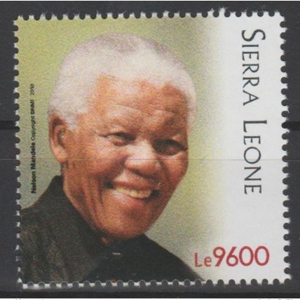 Sierra Leone 2018 Mi. ? stamp Joint Issue PAN African Nelson Mandela 100 years