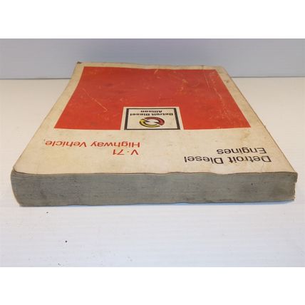 Detroit Diesel Engines V-71 Highway Vehicle Parts Catalog 2 Allison