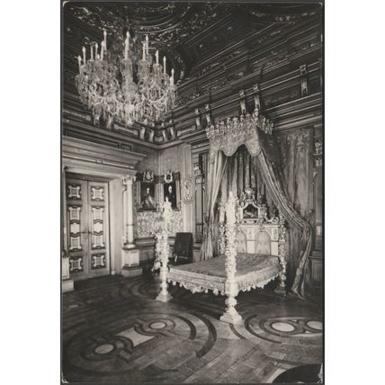 Camera Degli Ospiti, Castello di Miramare, Trieste, c1950s - Multifoto Cartolina
